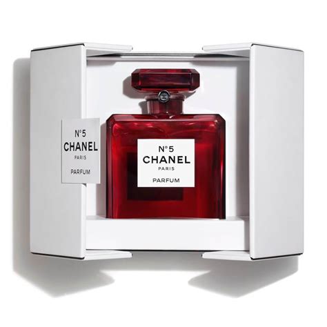 Chanel red limited edition perfume